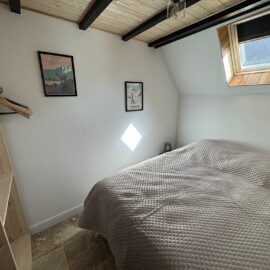 Location chalet Lac de Payolle : chambre.